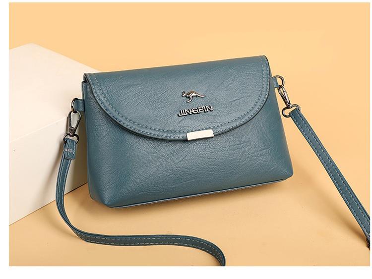2024 New Style Women's High-End Messenger Shoulder Bag, Small PU Cross-Border Trade