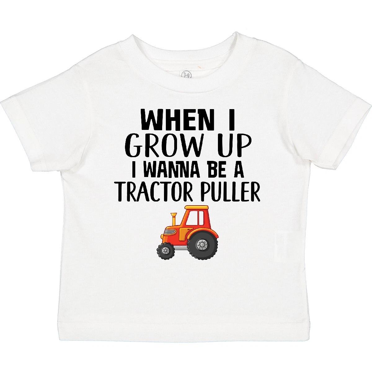 Inktastic Power Pulling Future Tractor Puller Toddler T-Shirt Boys Competition 160
