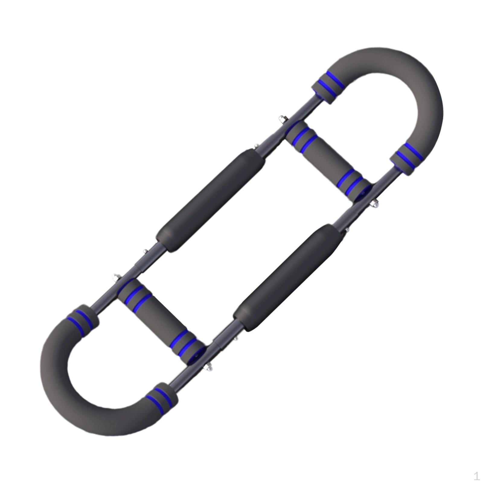 

Тренажер для рук Регулируемый Тренажер для рук для фитнеса в зале для трицепсов, бедер, бицепсов темно-синий