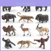 Childrens Wild Asian Elephants Sloths Musk Oxen Tapirs Animal Pvc Figurine Set With Realistic Details For Educational Play
