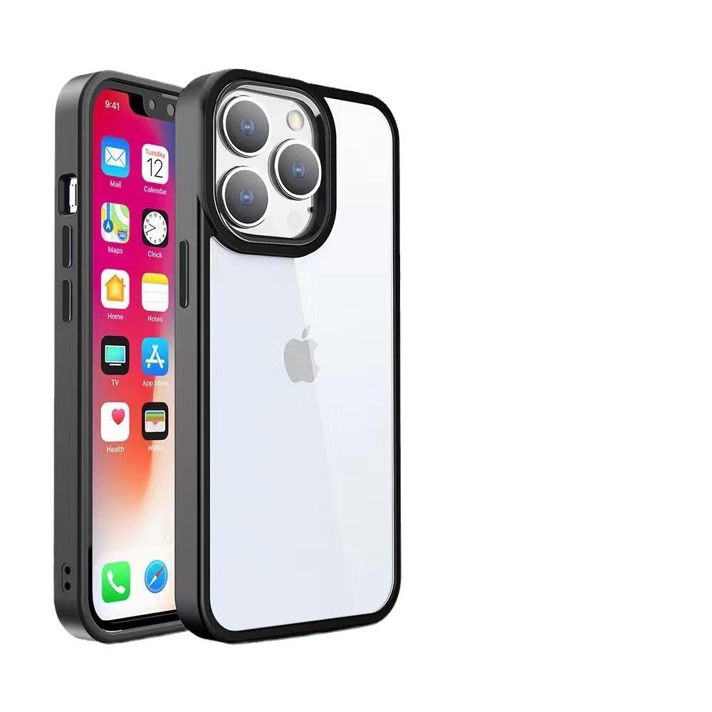 Applicable To Apple 16 Mobile Phone Case IPhone 14 Metal 13 Transparent 15 ProMax Skin Feeling 12 Magnetic 16E Set 15