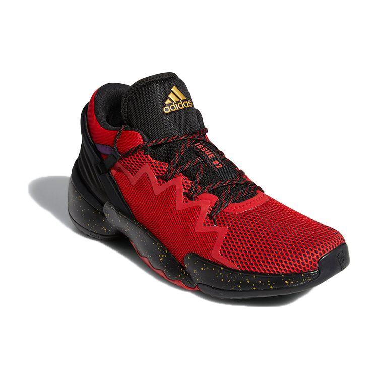 Adidas D.O.N. Issue #2 Chinese New Year Unisex Sneakers Red Core-Black Scarlet FX6490