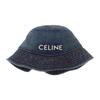 CELINE  S hat blue cotton mens