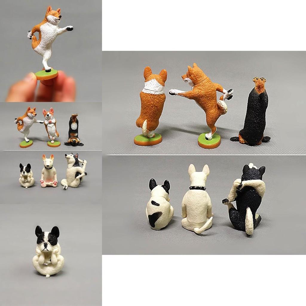 Bulldog Pvc Figurine With Realistic Animal Design For Home Decor And Gift