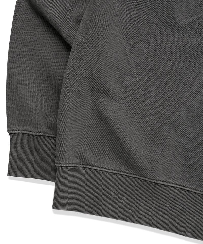 LIFEWORK Unisex) Salt-Washed 3D Radok Oversized Sweatshirt