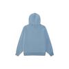 Vans Solid Color Logo Print Hooded Sweatshirt Women Tops Blue VN0A7RMIBD2