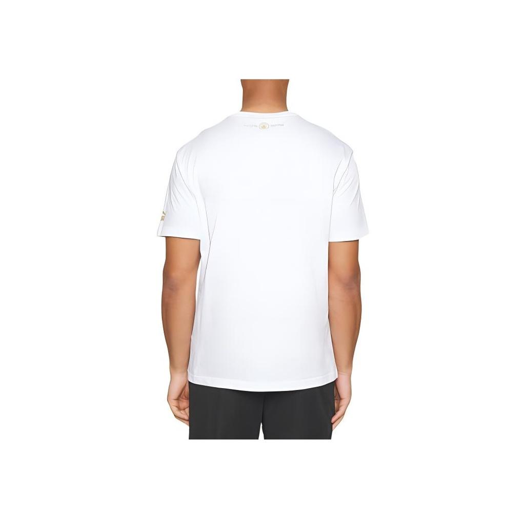 Puma Manchester City Year Of The Rabbit Letter Print Short Sleeve T-Shirt Men Tops White 772349-24