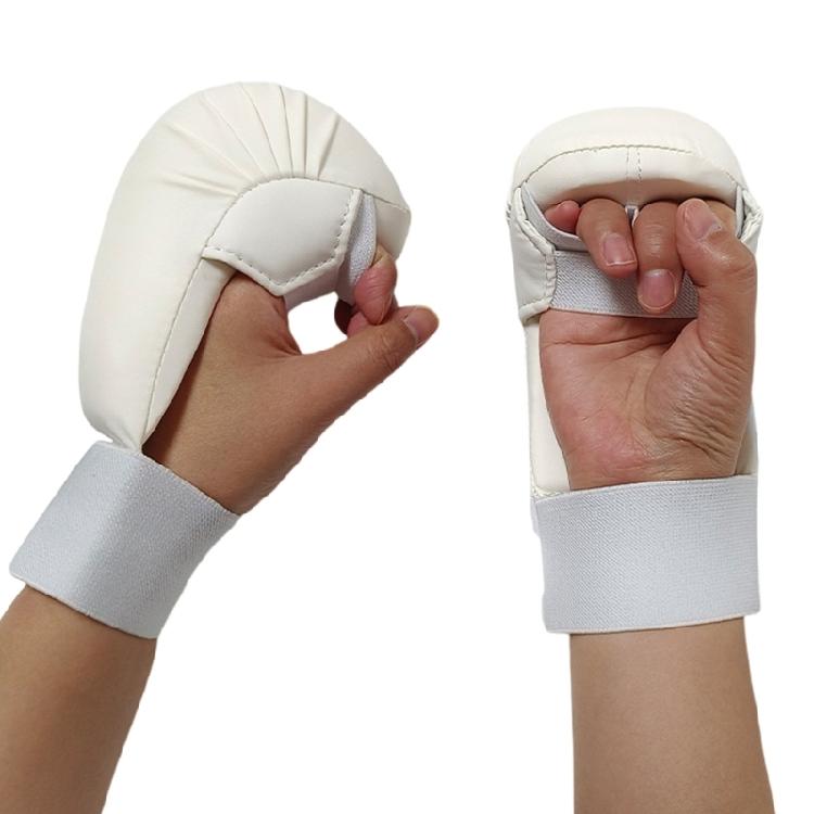 Protective Fighting Gloves Beginner Friendly Art Gloves Suitable for Karate Taekwondo Boxing Breathable Meshes Lining
