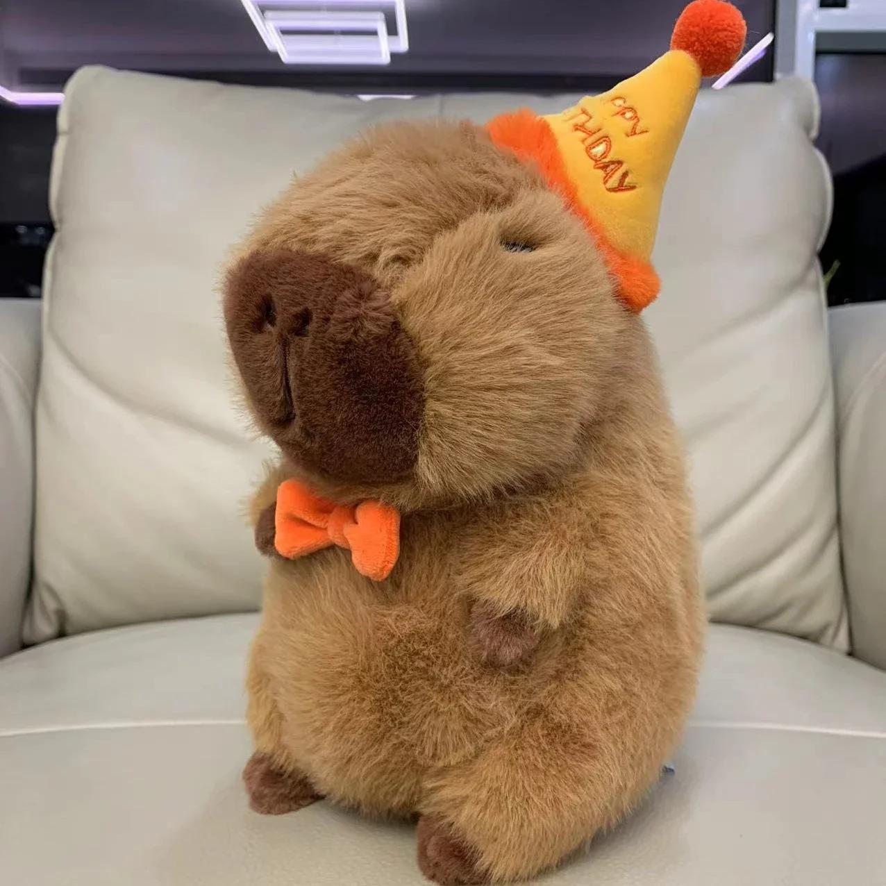 High-Quality Capybara High-Quality Plush High-Quality Doll High-Quality Cute High-Quality Capibara High-Quality Anime High-Quality Fluffty 23cm