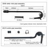 New Aquarium Fish Tank Filter Rain Spray Bar Unit Outflow Pipe Inlet Outlet Tube Kit Fish Tank External Canister Filter Accessor
