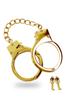 Gold Plated BDSM Handcuffs -