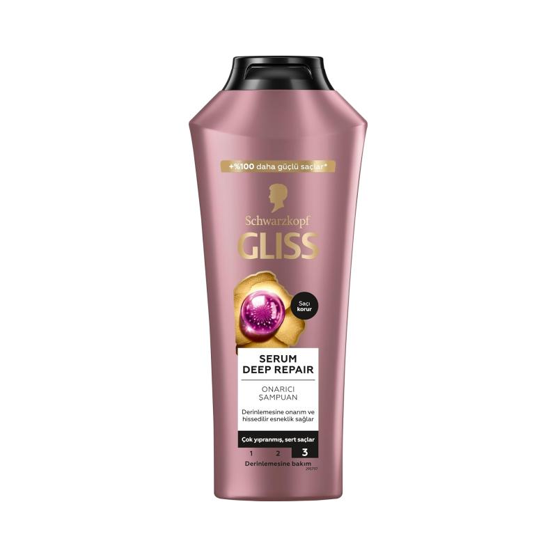 Шампунь Schwarzkopf Глубокое Восстановление Увлажняющий, Укрепляющий и Эластичность Мыльный 400 мл коричневый