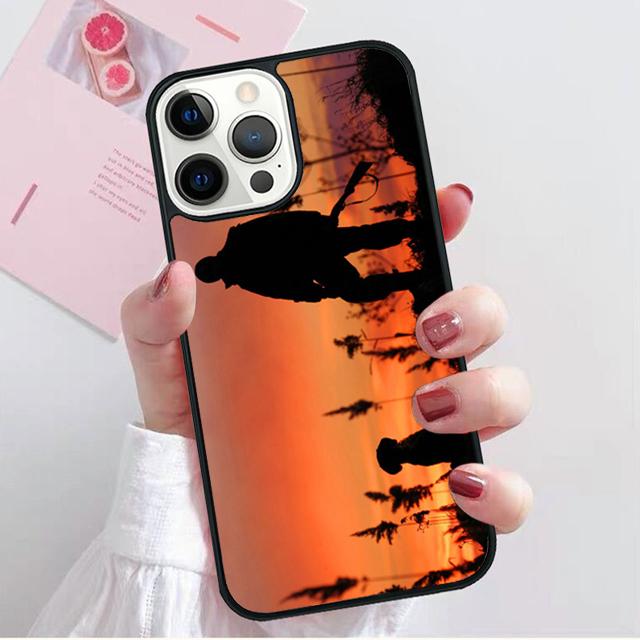 hunting Deer Sunset Coque Shell For iPhone 17 Air 15 16 14 13 12 Pro Max 11 Pro Max Plus Phone Case Cover