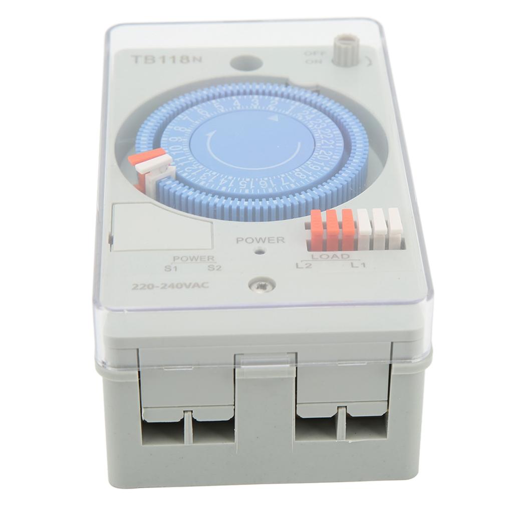 Mechanical Timer Switch Anti Interference Programmable Time Switch for Street Light 220‑240V