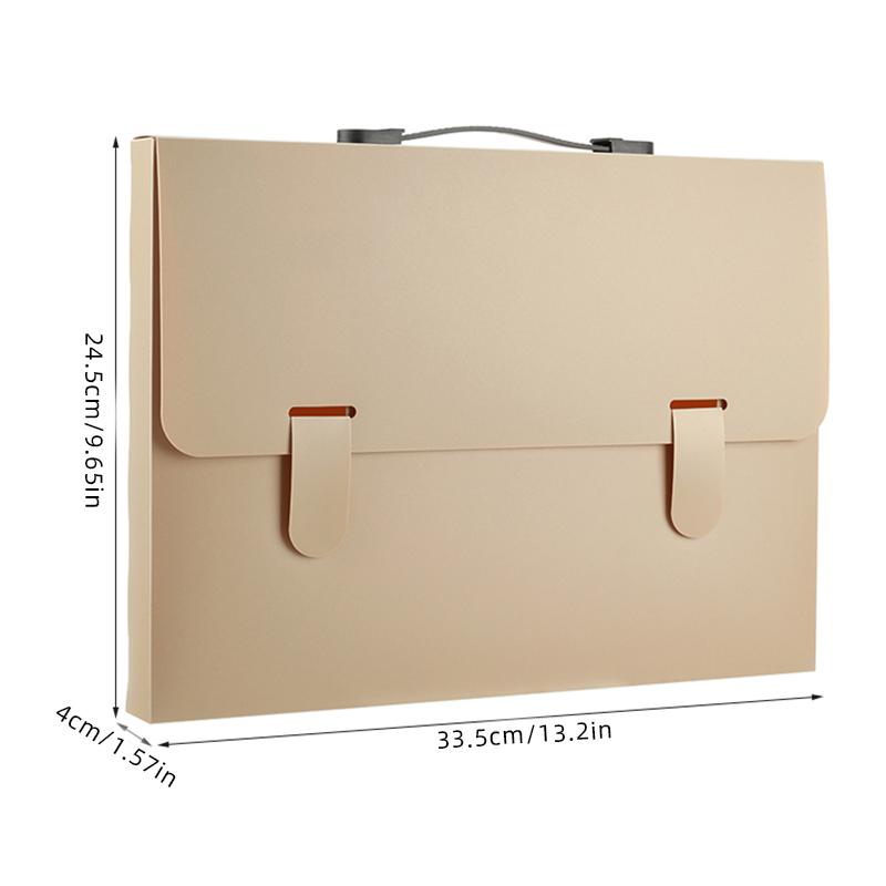 

A4 Пять вариантов цвета Портативный ящик для хранения Ручная папка для файлов Студенческий органайзер Офисные принадлежности для документов