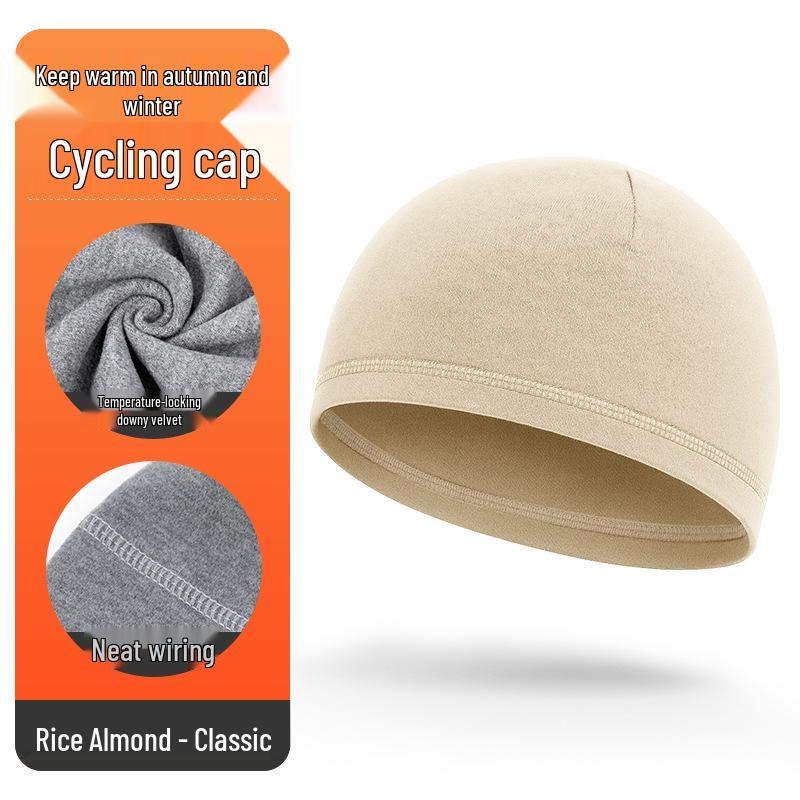 Windproof Winter Cycling Beanie: Warm Ear-Covering Hat for Motorcycling, Running & Sports