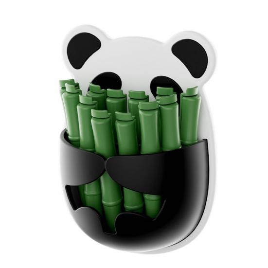 Магниты на холодильник с пандой, зажимы для пакетов, сильный магнитный органайзер для кухонного хранения, милый дизайн с животными, запечатыватели пакетов, консерванты для свежести продуктов 1 Set