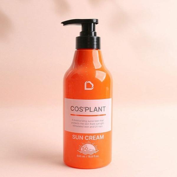 Large capacity sunscreen 500ml (W9EAF7C) for long-term skin protection from UV rays