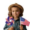 26pcs 2026 Temporary Tattoos National Flag Stickers Fans Waterproof Fake Tattoo American Flag Windmill Celebration Supplies