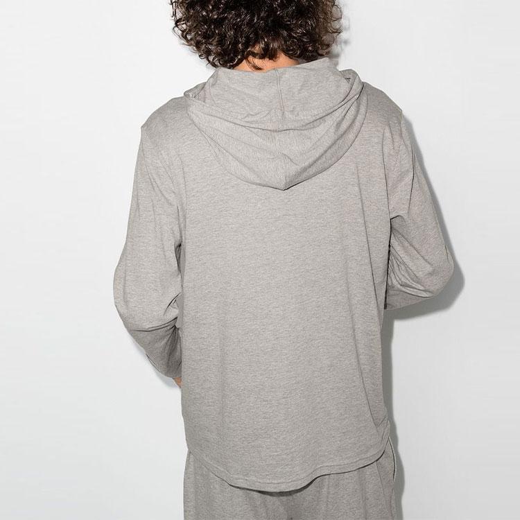 Felpa con cappuccio Polo Ralph Lauren con logo ricamato a tinta unita Uomo felpe Grigio 714844760-002