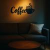 1pc Black Metal Wall Art Hanging Decor for Home Garden Living Room Kitchen Coffee Shop Holiday Gift