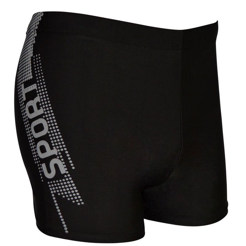 Bade-Boxershorts für Herren in Übergröße mit hohem Bund - Anti-Peinlichkeit Badebekleidung für Erwachsene