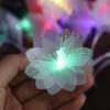 Flash Fiber Optic Flower String Lights LED Christmas Tree Flower Lights Fairy Lamps  Wedding