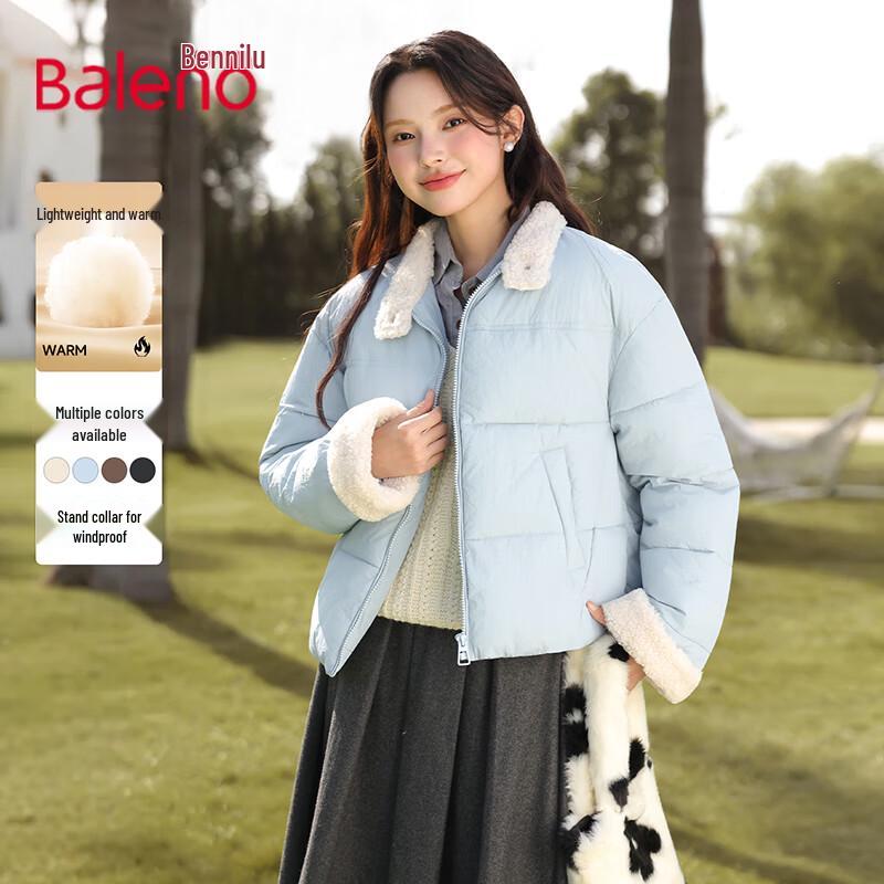 

Baleno Women s Padded Stand Collar Jacket M