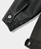 Dimitri Black French Work Jacket_Pu Washed Black