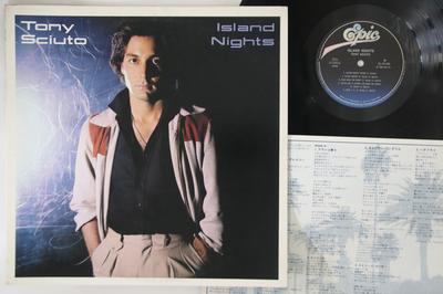 LP Schallplatte TONY SCIUTO - Island Nights 253P205 EPIC SONY 1980 Japan Rock Gebraucht