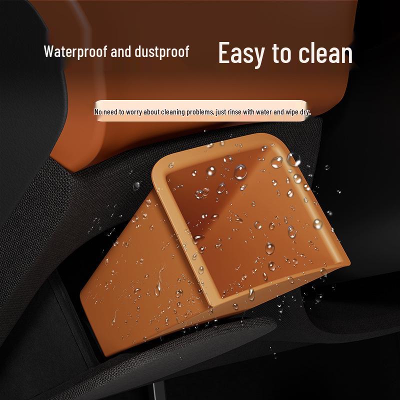 Steering Wheel Storage Box for 25 YU7 Models: Under-Seat Document Holder and Car Interior Accessory