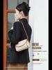2024 Tofu Cowhide Mobile Phone Shoulder Bag - Lightweight Soft Leather Small Square Bag with Thin Strap