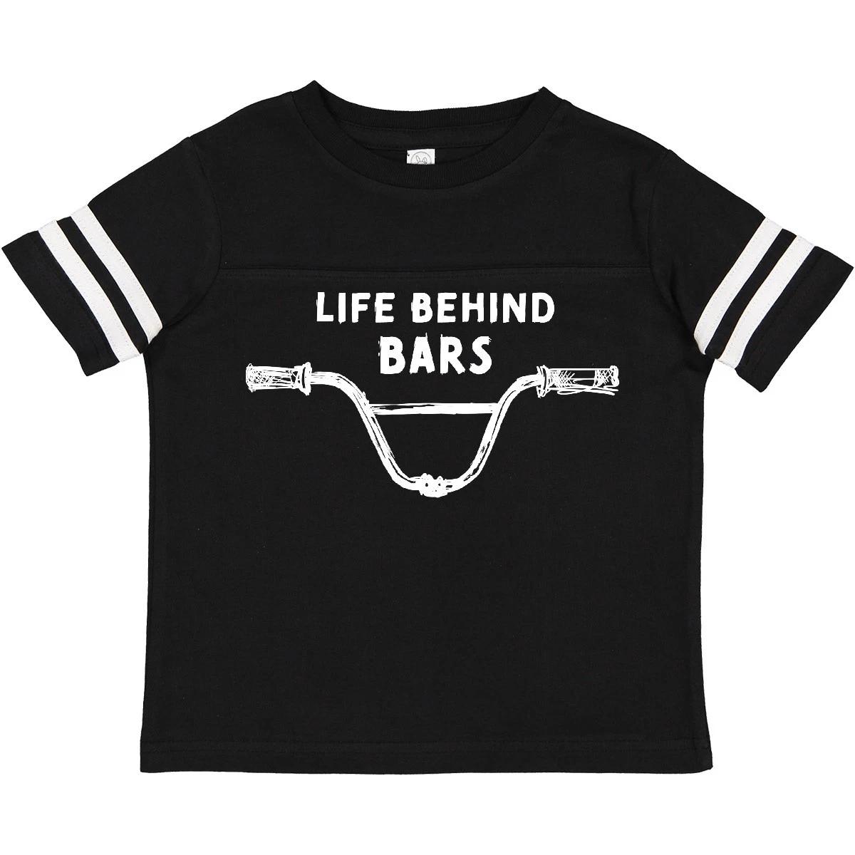 

Inktastic Life Behind Bars BMX Toddler kids boys T-Shirt Camping Hobbies Bike Stunt X Fair 160