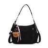 Summer new casual simple tote bag women commute to work large capacity shoulder bag crossbody armpit bag