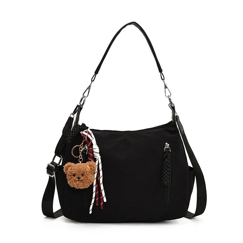 Summer new casual simple tote bag women commute to work large capacity shoulder bag crossbody armpit bag