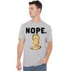 Garfield Nope T-Shirt S-5XL Athletic Heather