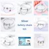 Lucky Unicorn Safety Chain copper Authentic Colored Zircon Boy Girl Charm Do It Yourself Jewellery Making Ideal For Bracelets Bangle