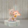 Kawaii Little Cat Tulip Night Light Cartoon Animal Bouquet Sculpture  Bedroom