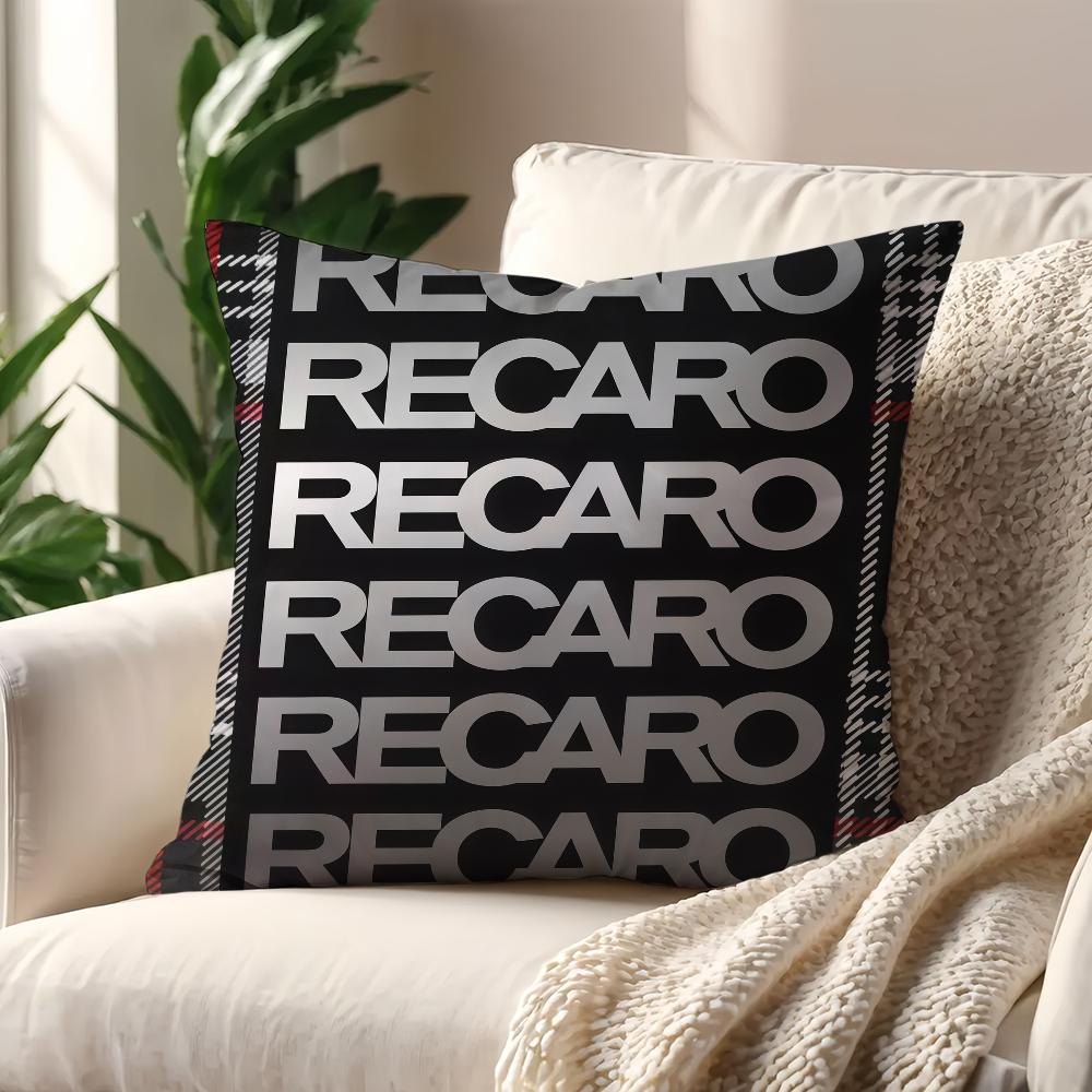 

Seat Upholstery R-Recaros cushion cover For Pillow Sofa Printing Decoration Room Home Office Coffee Shop Car Nordic Simplicity 12x12Inch