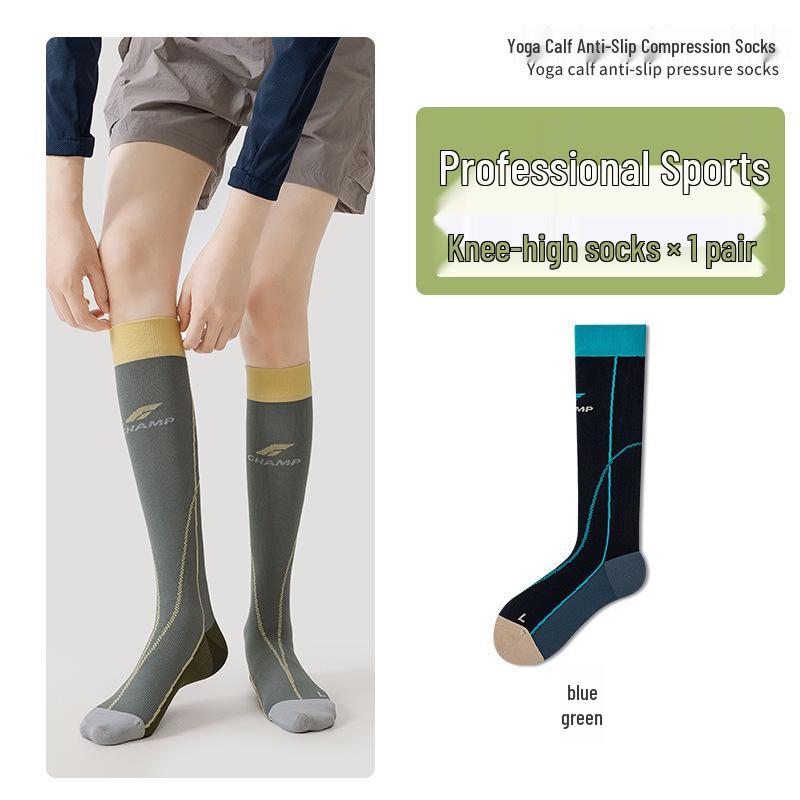 Damen Kompressions-Wadensocken für Pilates, Yoga, Laufen, Sport und Seilspringen