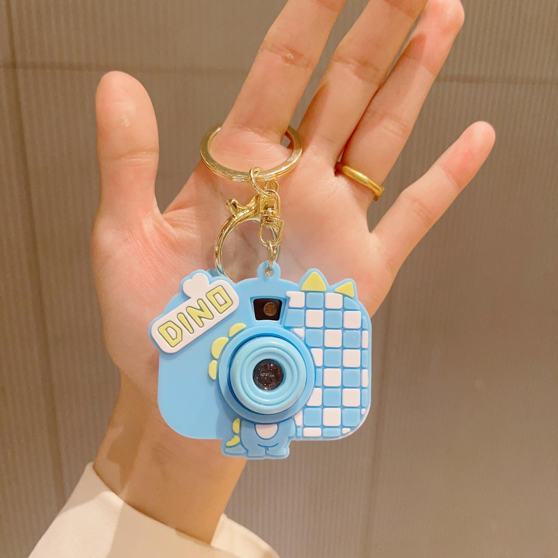 

Імітація Мультяшна Камера-Проектор Іграшка Брелок Креативний Брелок для Ключів Автомобіля Підвіска для Сумки Лялька Каваї Дитячі Іграшки Декоративні Подарунки синій