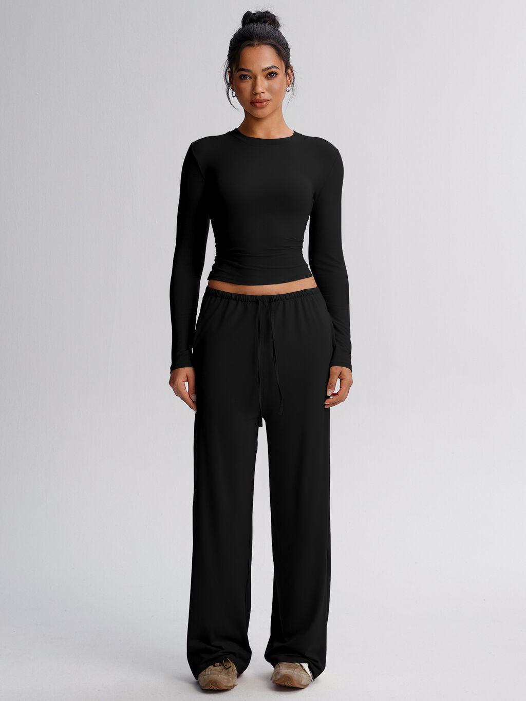 

Women’s Casual Solid Color Hip Hop Jazz Dance Pants - Loose Fit Sweatpants for Street Style L