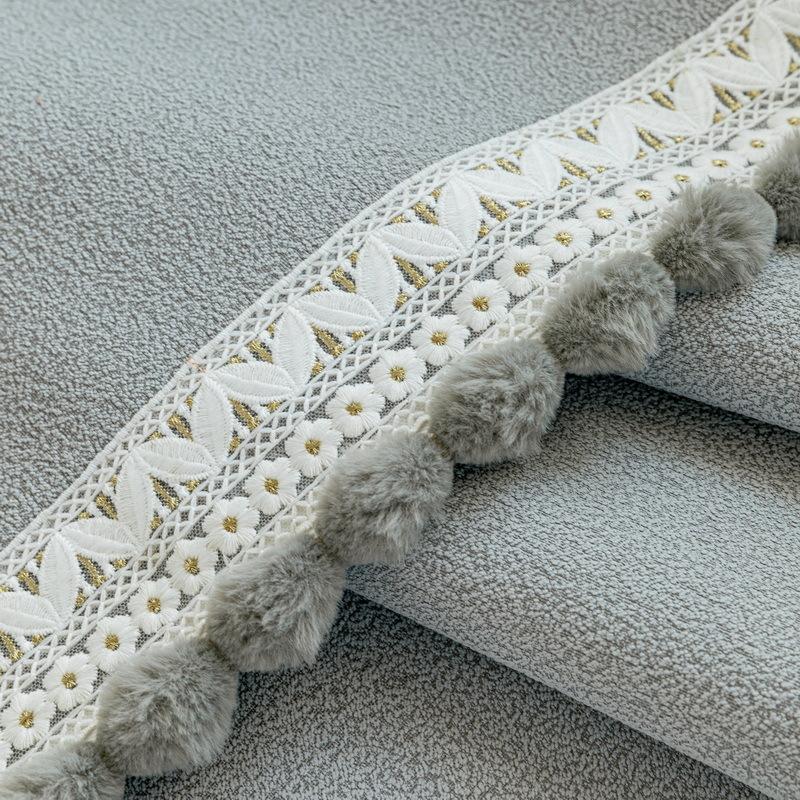 Sofa Cushion Cover Four Seasons Universal Light Luxury High-End Chenille Simple Non-Slip Straight Row Sofa Cushion