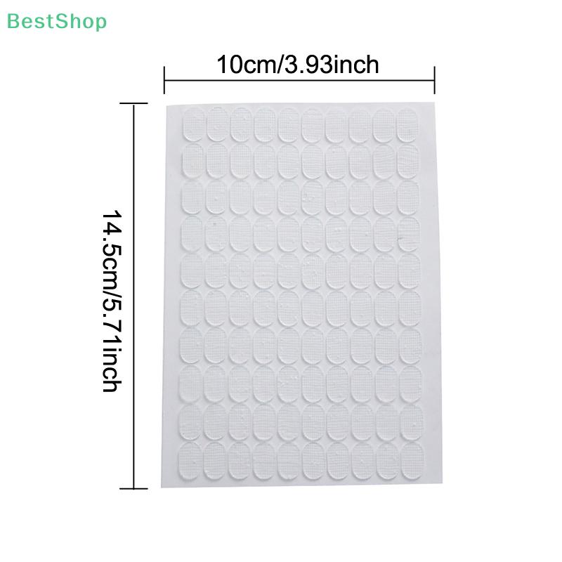200pcs/2sheet Press On Double Side Jelly Tape Nail Glue Adhesive Clear Stickers Manicure Art Display Stand Tools