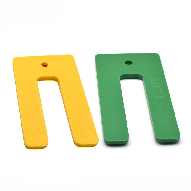 U-Shaped Plastic Flat Washer for Door and Window Installation - Horseshoe Home Decoration Tool, Australia