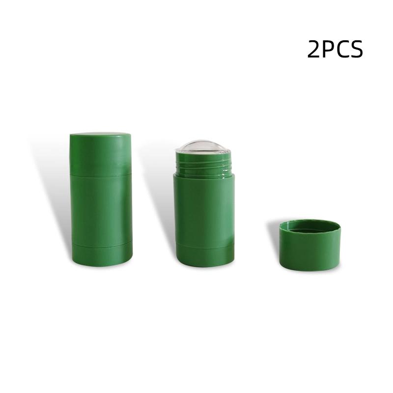 1/2 Pcs 30G Empty Deodorant Containers Refillable Plastic Twist-Up Bottle For Diy Natural Deodorant Stick Cosmetics Tube