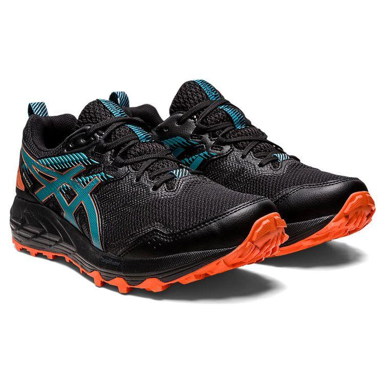 ASICS Women's GEL-SONOMA 6 G-TX GORE-TEX Trail Running Shoes Black Misty Pine 1012A921-017