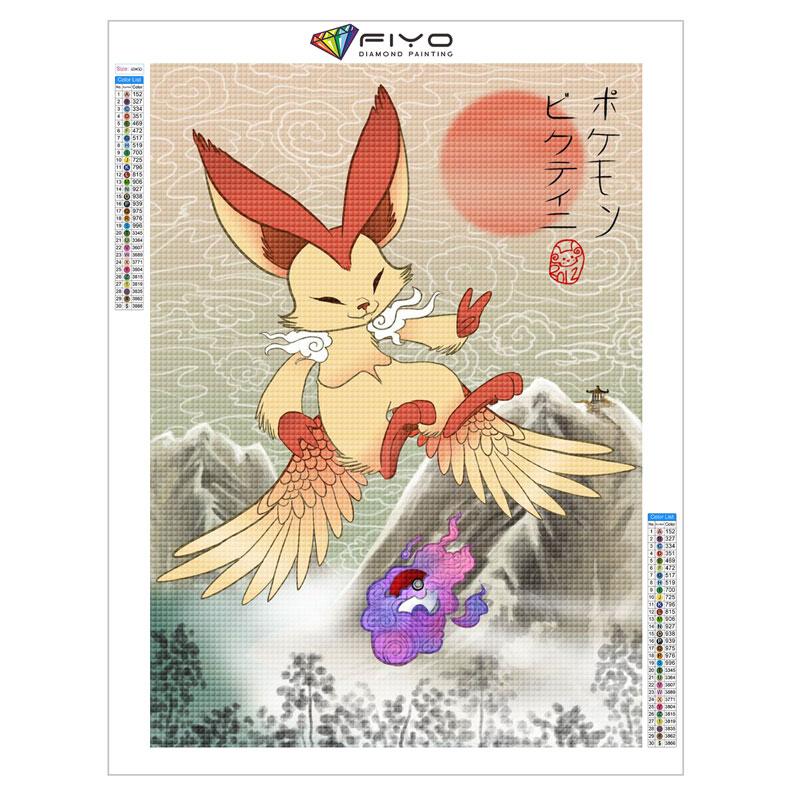 Japanese Anime Comic The Great Wave Diamond Painting Wall Art Decor Diamond Embroidery Mosaic Kids Room Decor Cuadros Posters