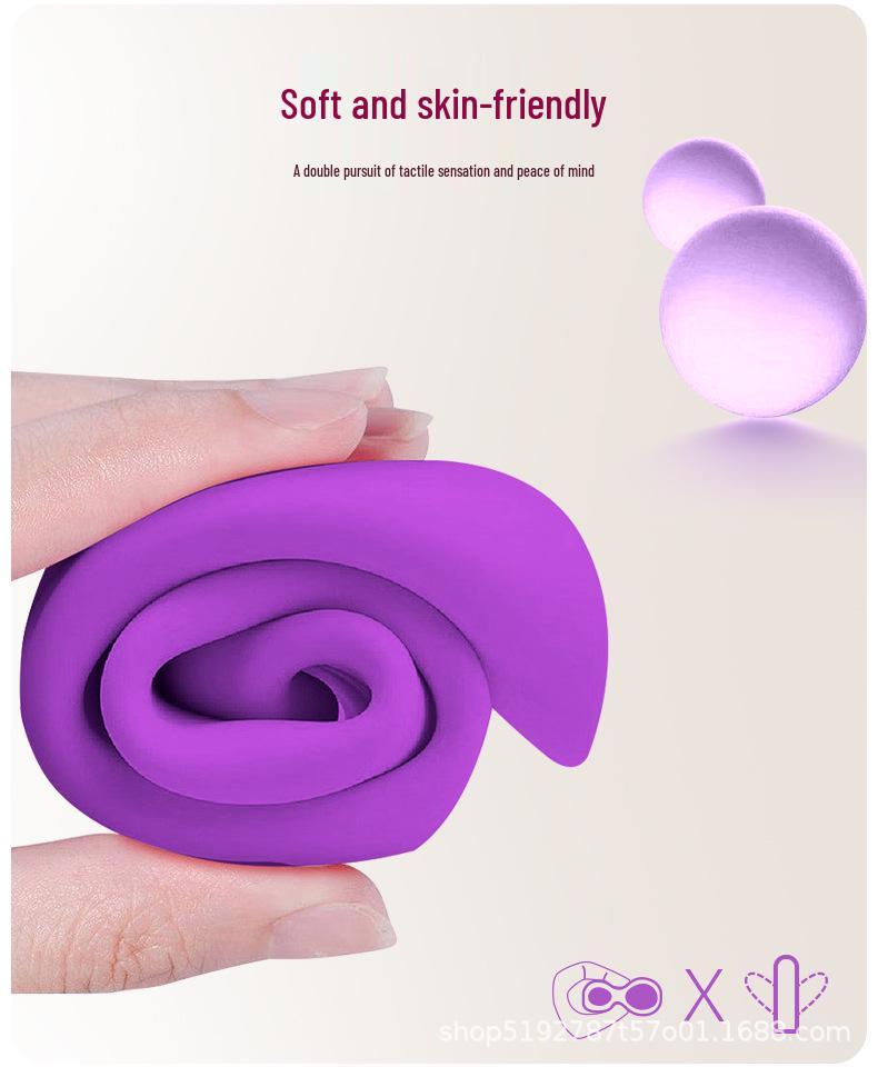 Esplosivo Bacchetta Vibrante 3-in-1 per Lingua con 7 Frequenze Stimolatore del Punto G Aspirante per Donne