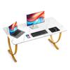 VEVOR Mesa Executiva, 160 cm L x 80 cm P Mesa Grande de Escritório, Mesa Moderna para Computador Mesa para Sala de Reuniões